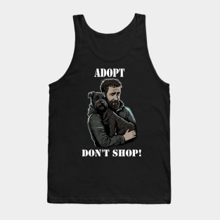 Adopt, Don't Shop! Rescue Dog Tank Top